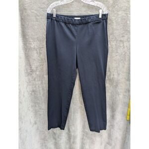 J Jill Perfect Stretch Pants 14 Navy READ‎